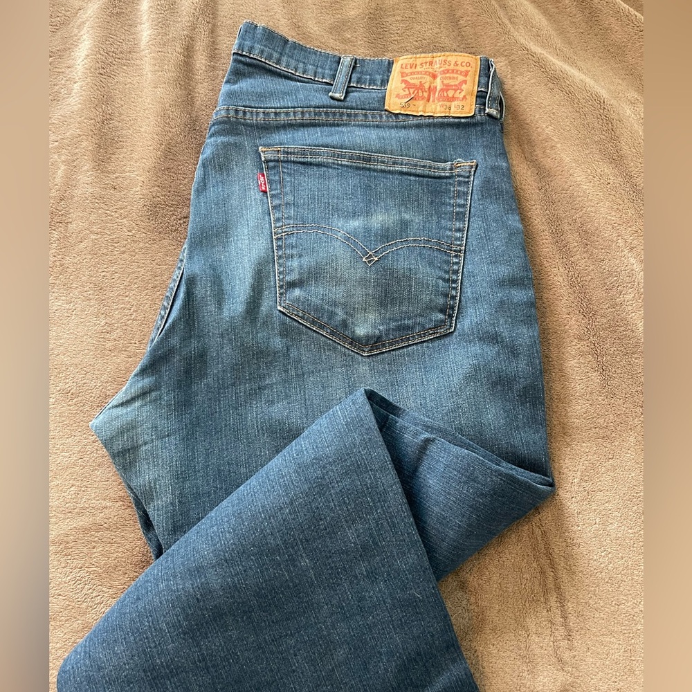 Levi's Mens 559 Relaxed Straight Fit Jeans - Stretch